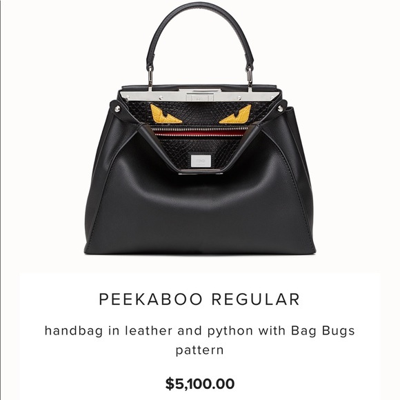 Fendi Handbags - ❌SOLD❌FENDI Peekaboo monster  Bag